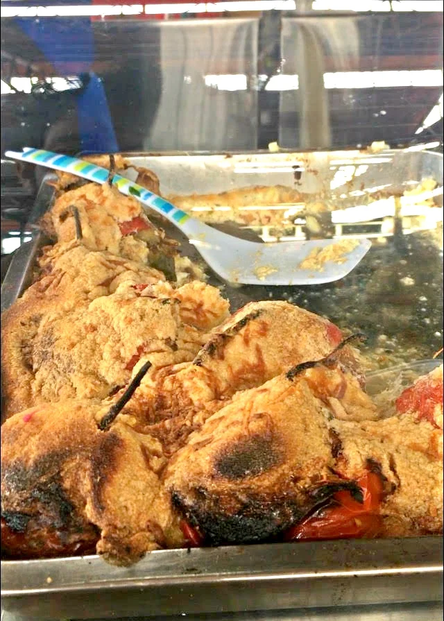 These things are HOT, but damn if they are not delicious. It is usually served with a side of potato bake to help sooth the fire in your mouth