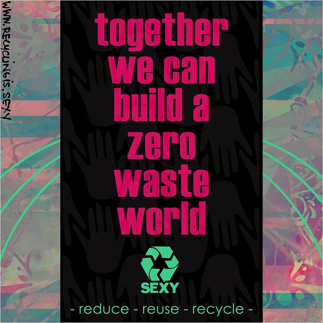 #zerowaste is the next level hotness. #composting is a key part of the solution.  Learn more with @kissthegroundca and @trashisfortossers and @bezerowastegirl #internationalcompostawarenessweek  #RISlifestyle 
Art by @therealsomedayk 💛✨♻️