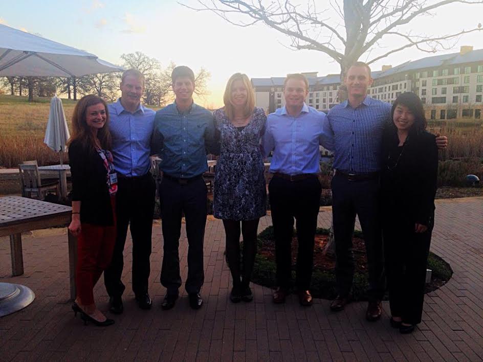 Rob with his class of analysts at Deloitte Consulting training