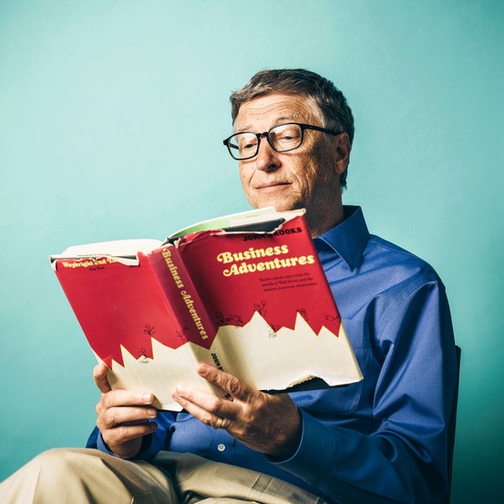 Photo by: Wall Street Journal, " Bill Gates's Favorite Business Book " (July 11, 2014)