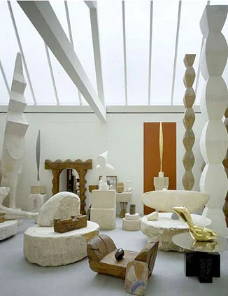 Brancusi's Studio at the Centre Pompidou. Image: Centre Pomidou.