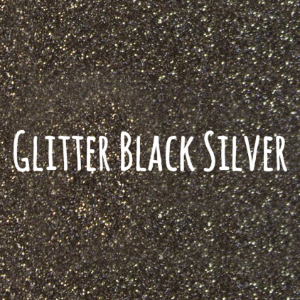 Siser Glitter (Black Silver) –