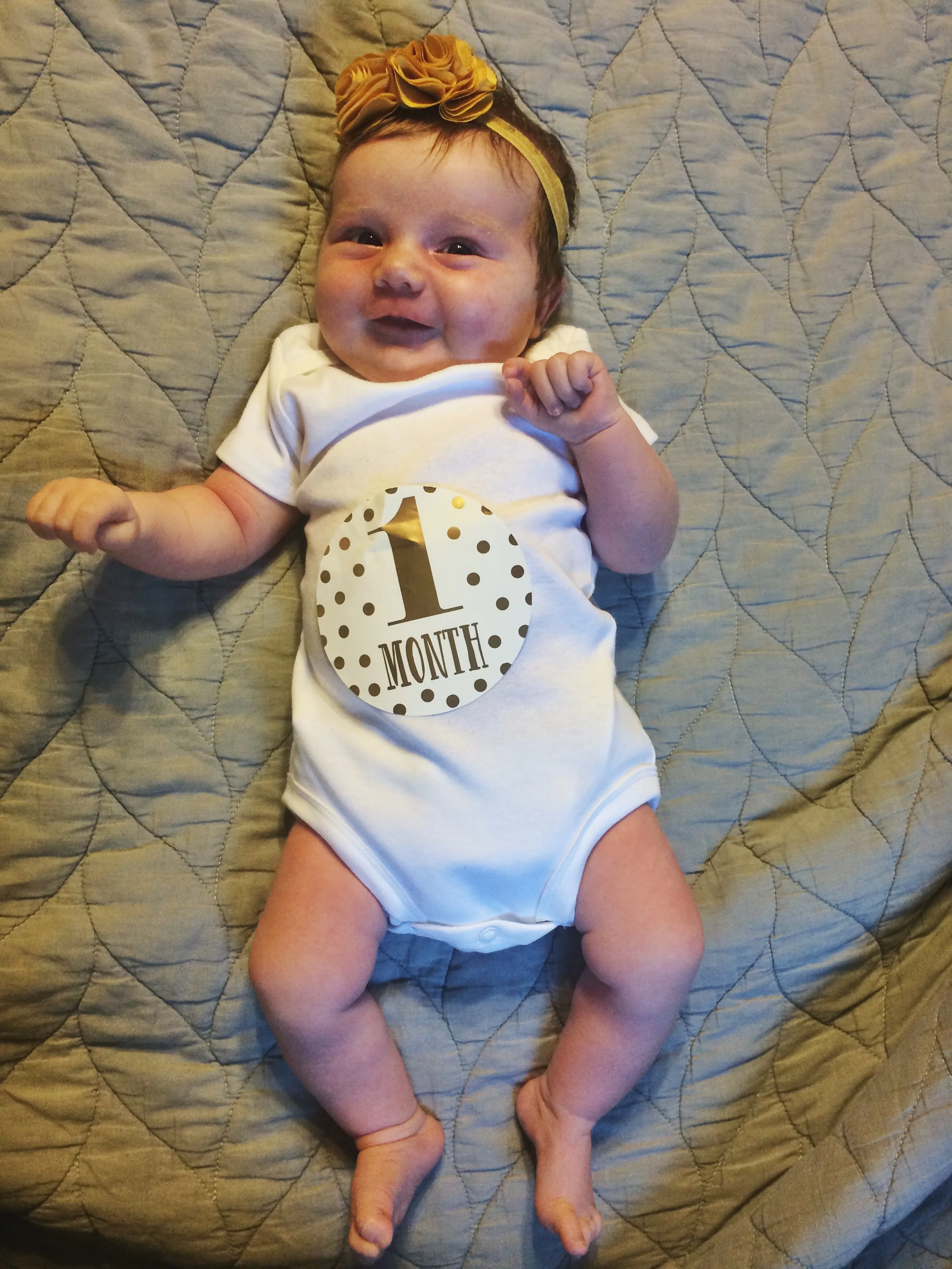 miss e makes: one month