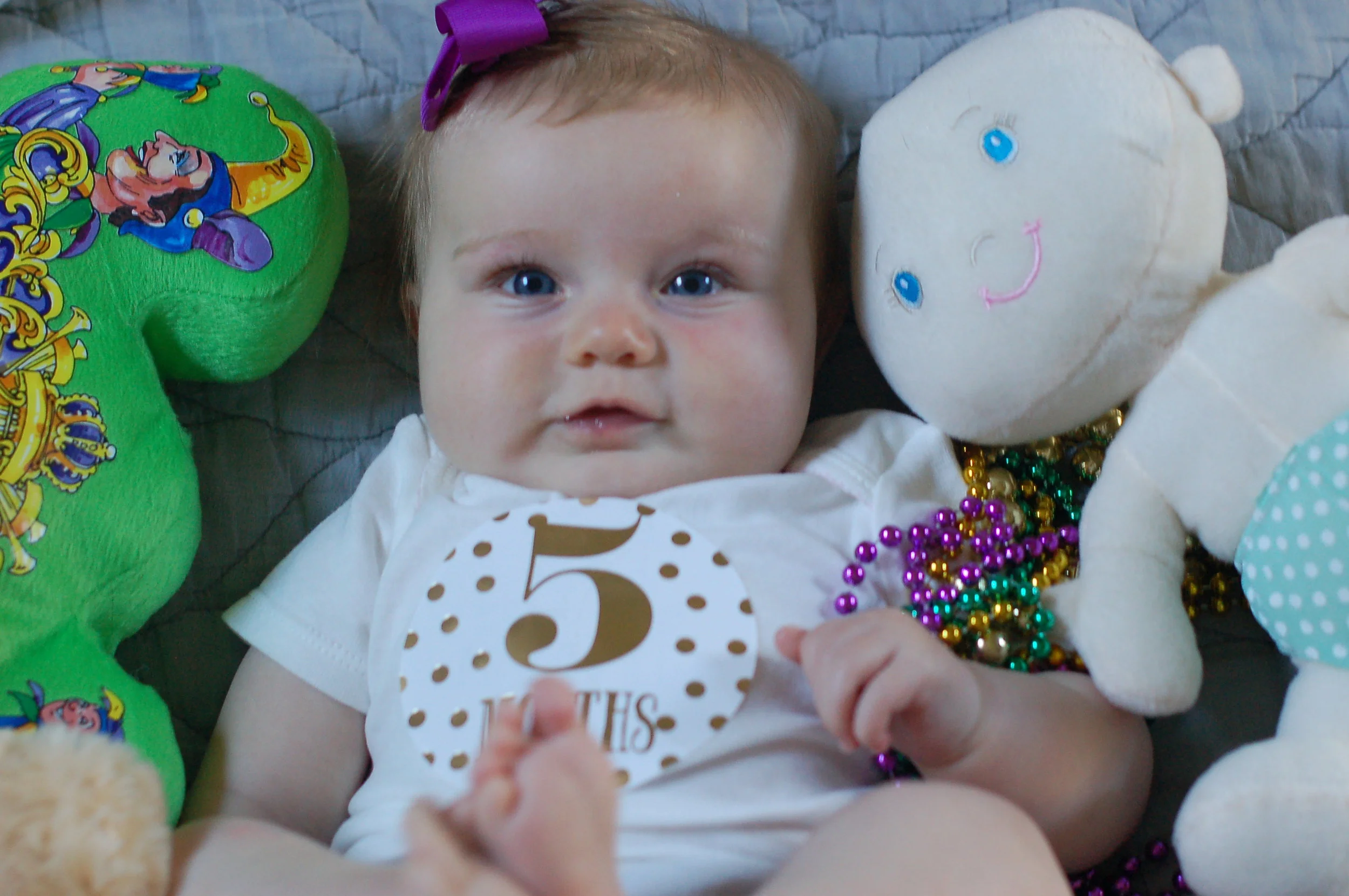 miss e makes: 5 months; great expectations