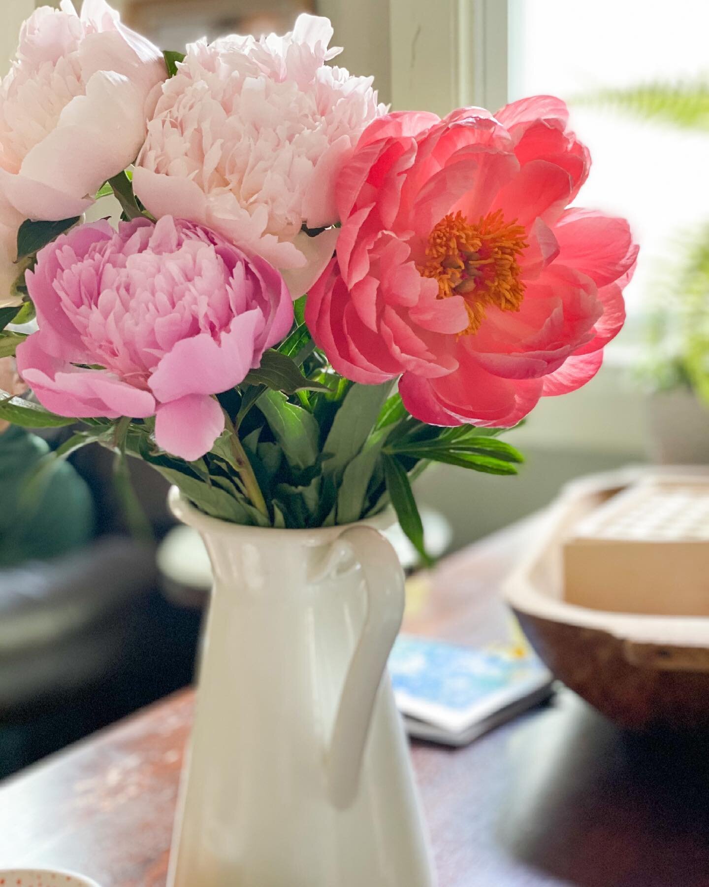 This is a picture of peonies for a post that has nothing to do with peonies 😆 but aren&rsquo;t they gorgeous?! 🥰 I can&rsquo;t get enough.

Grief is hard and weird, and it is true that after the first year it shifts and passing the anniversary is a