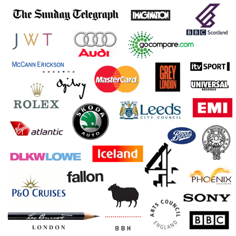 A selection of clients.