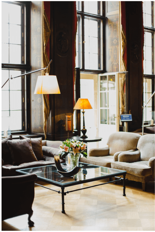 Stylish Bachelor Pad Living Room