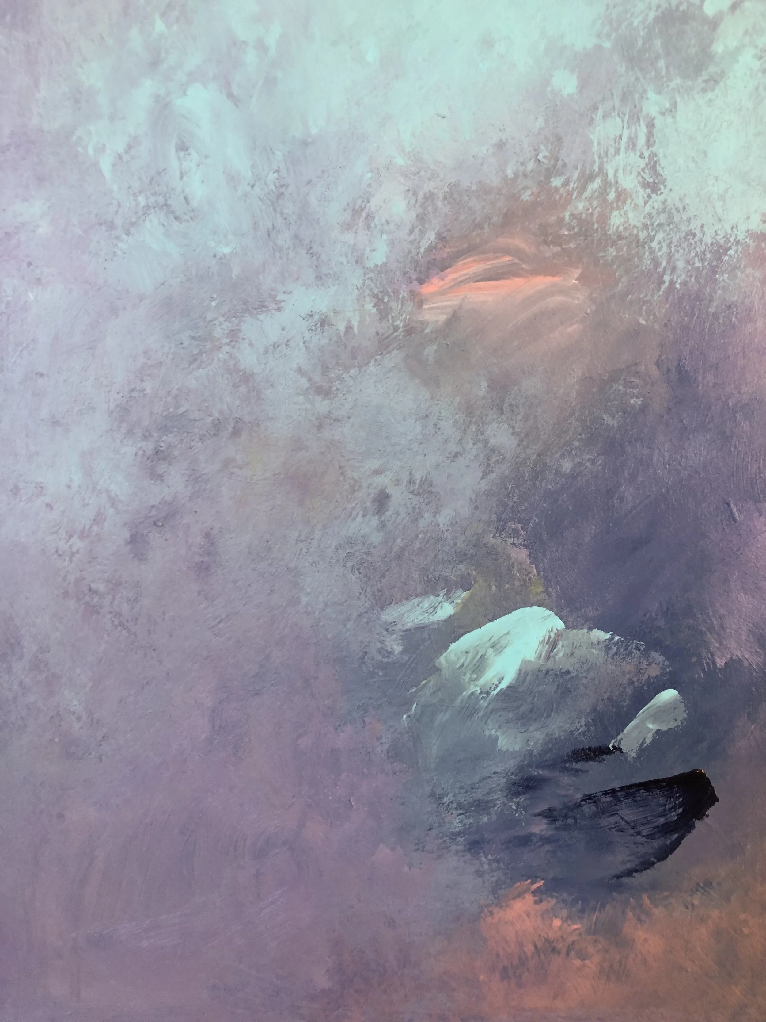 Horizon - Blue and Lilac