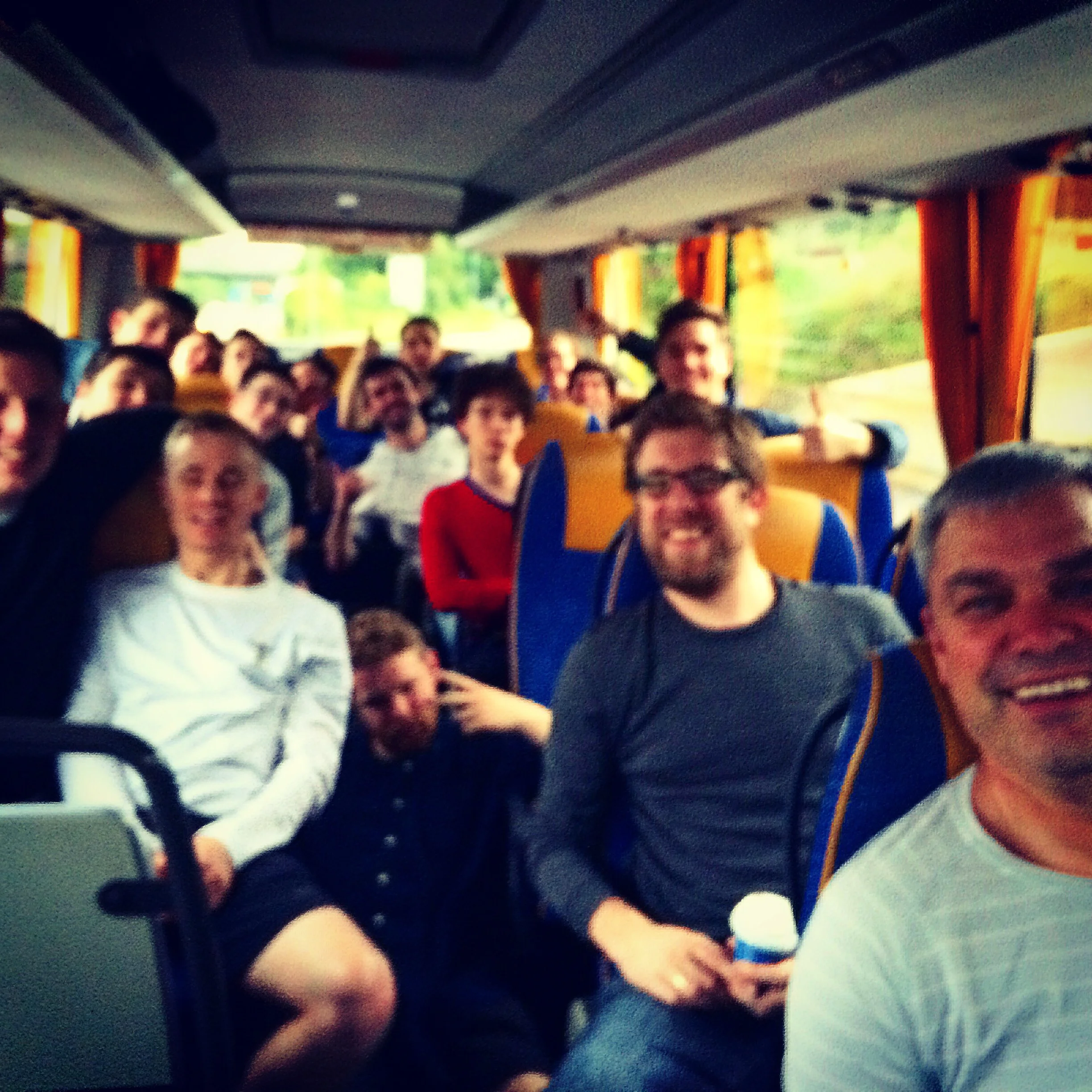 On the road again