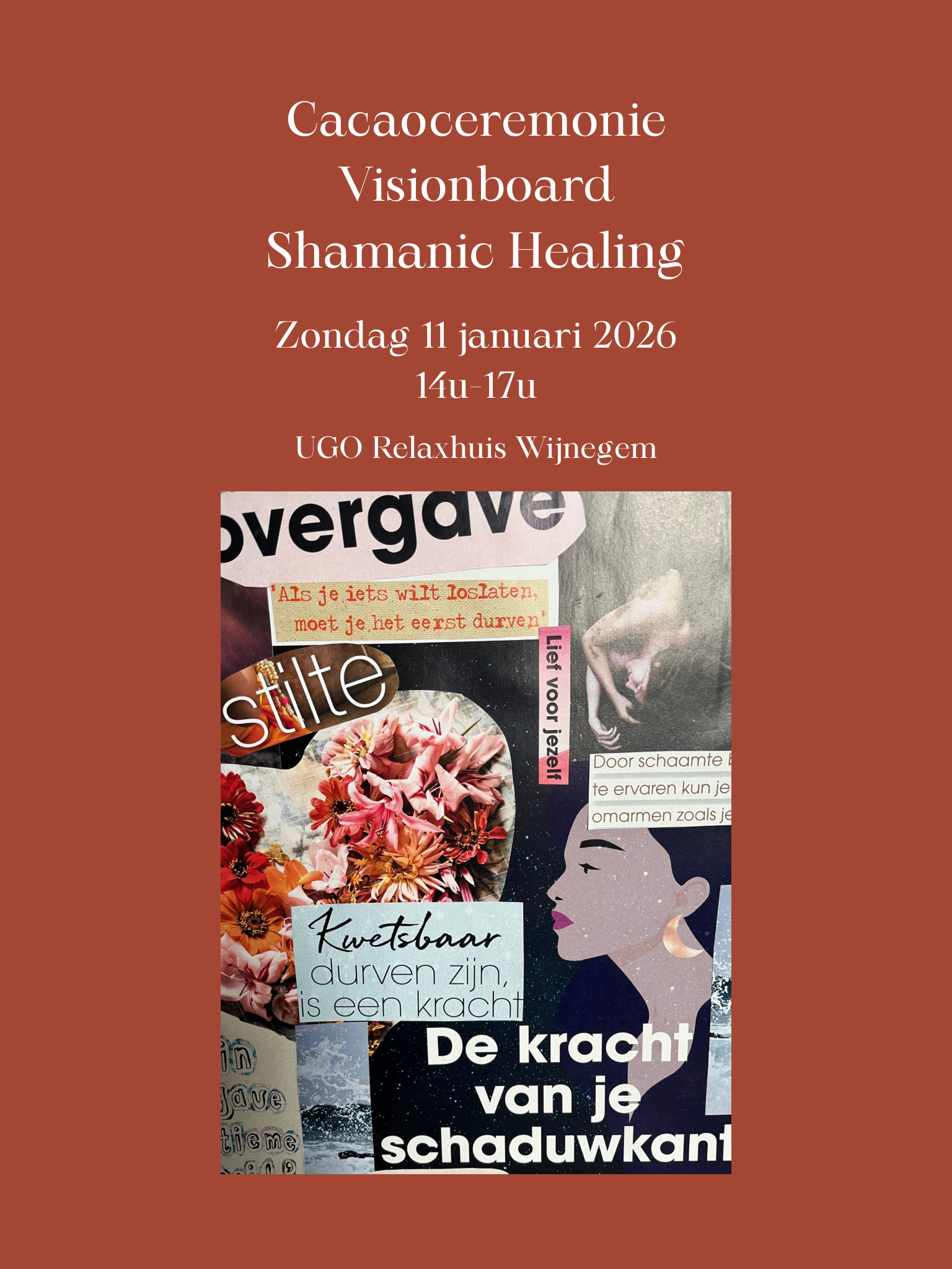 Cacao, visionboard and healing