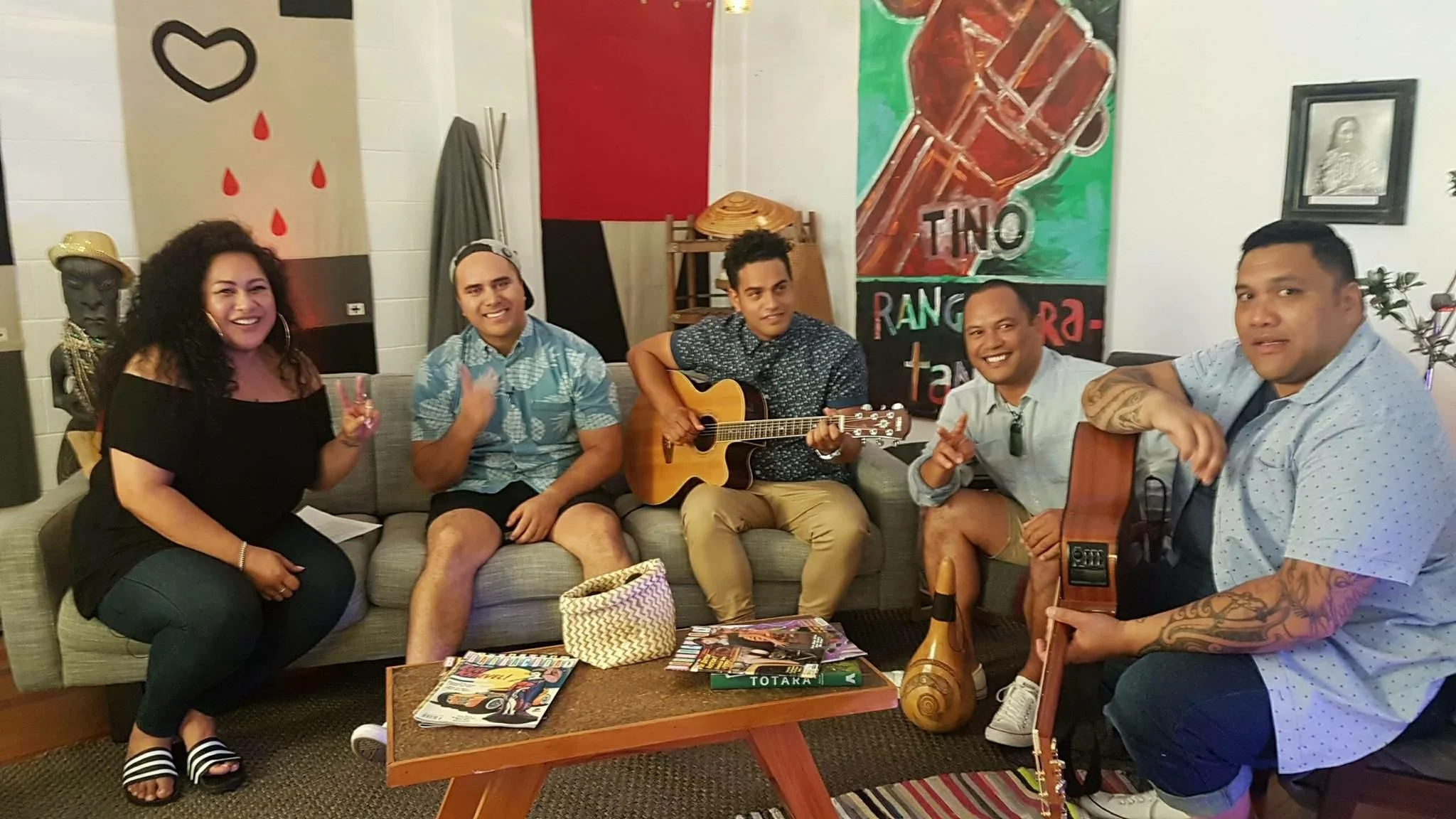 Modern Māori Quartet with the amazing Bella Kalolo (My Party Song S2)