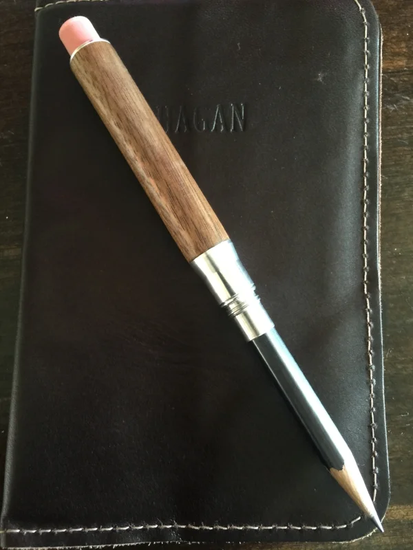 The Heartwood Walnut Timber Twist Pencil.