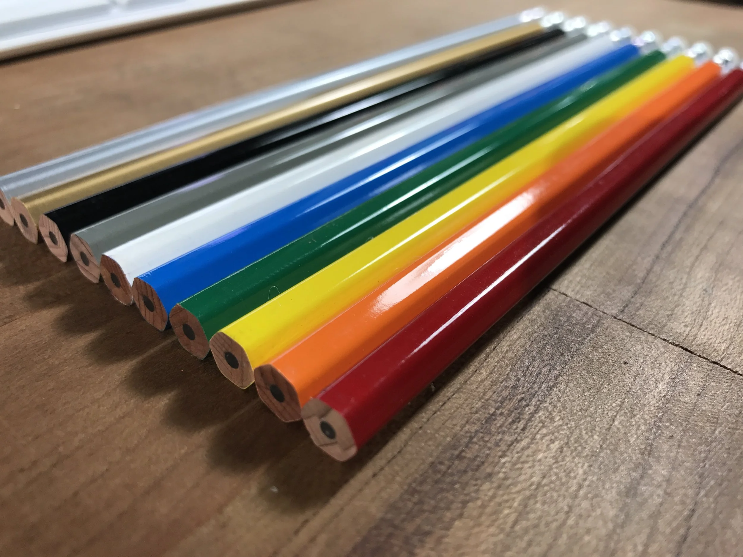 If you're looking for an imprint, you came to the wrong pencil.