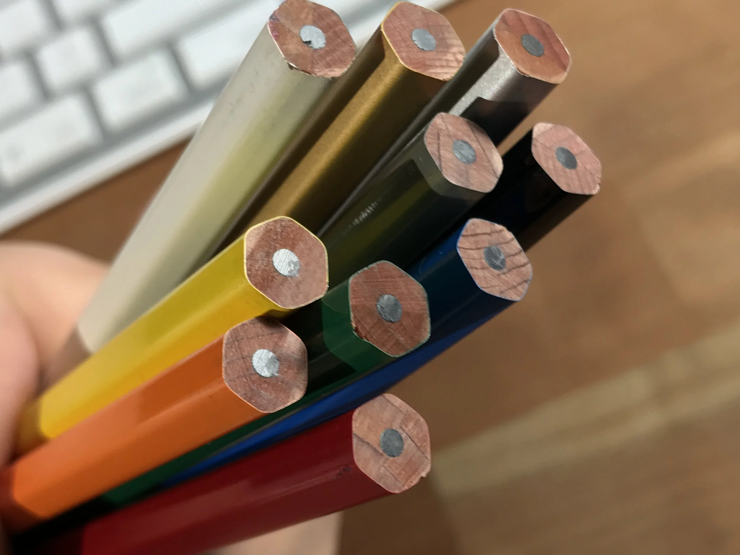 Centered cores, thick lacquer, and incense cedar is all you really need.