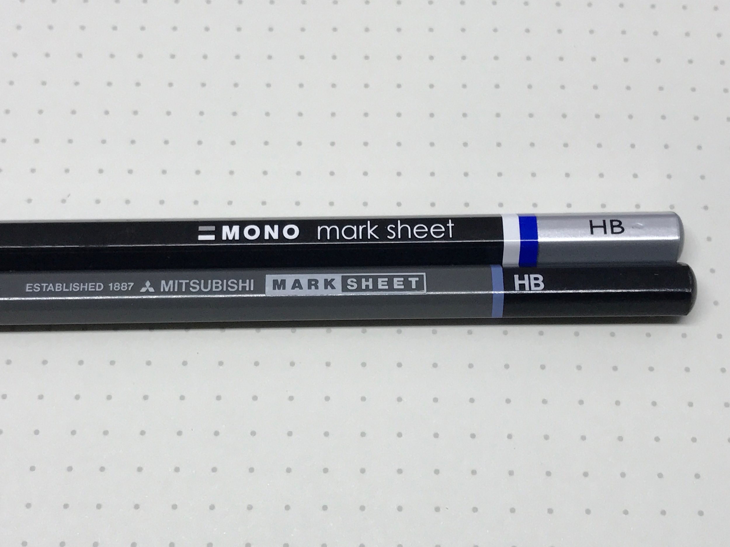 MPUMSHB Uni Mitsubishi Pencil mark sheet for pencil HB japan import 
