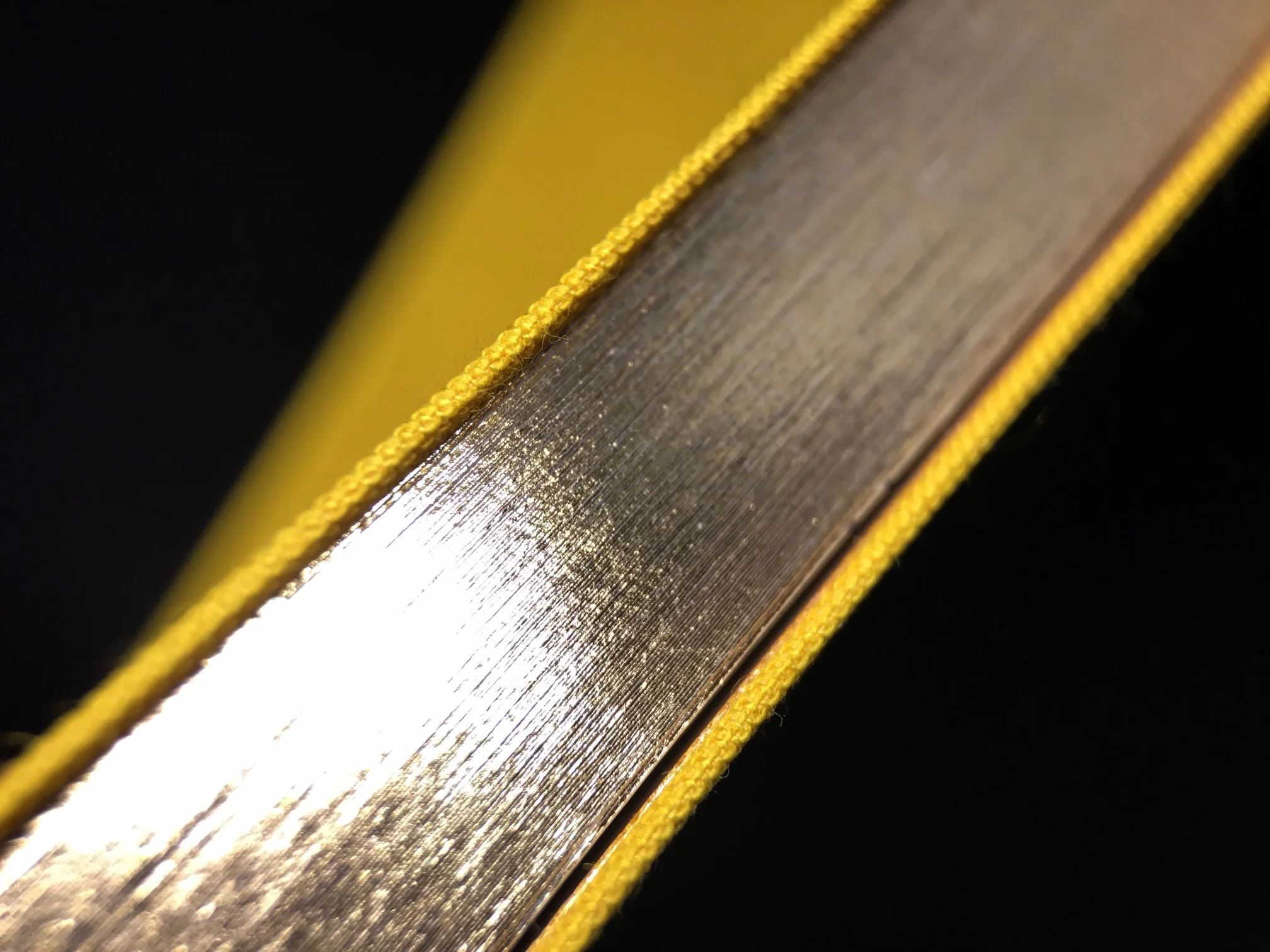 Gilded edges.