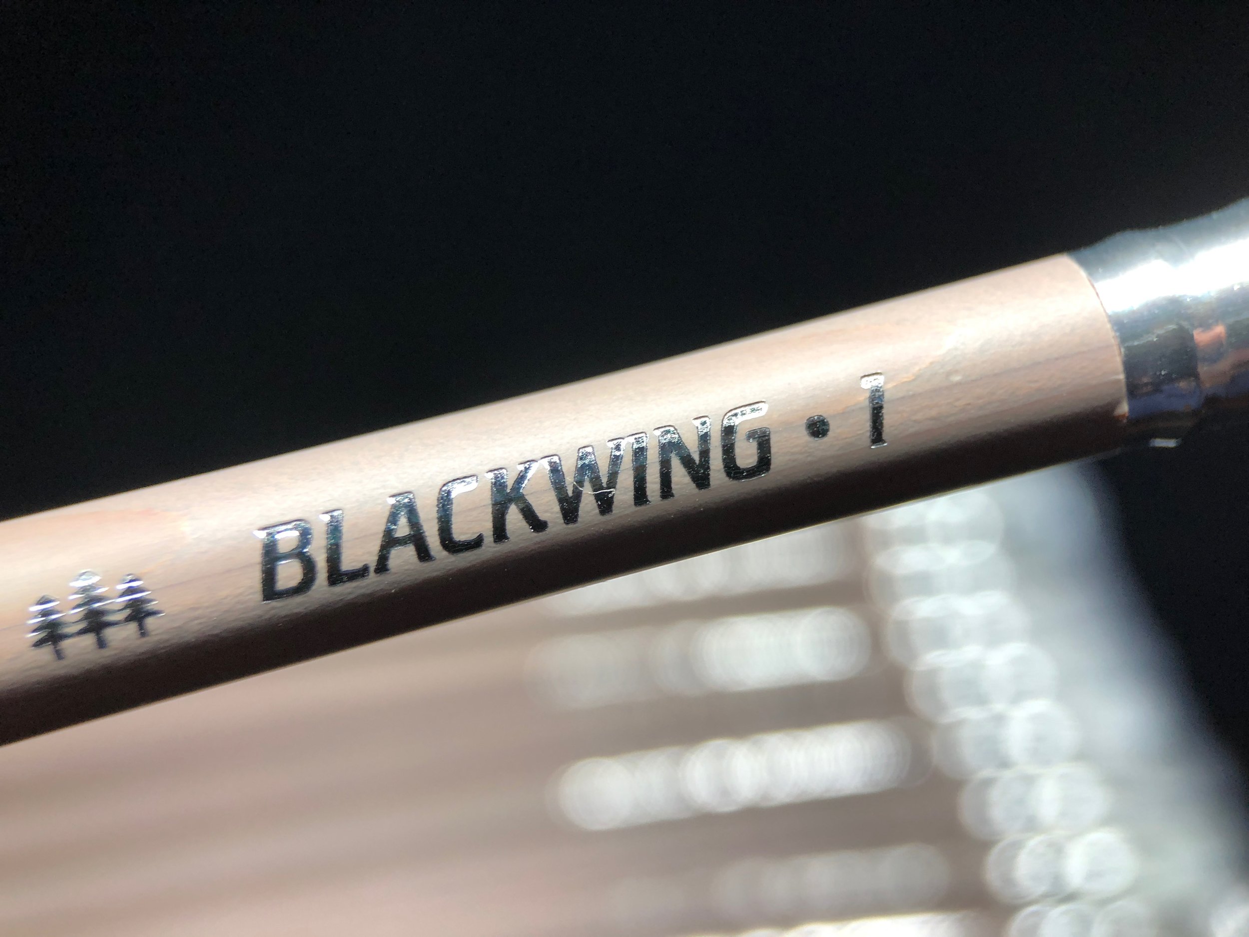 3 Blackwing Volume 1 pencils Guy Clark Box Not Included 