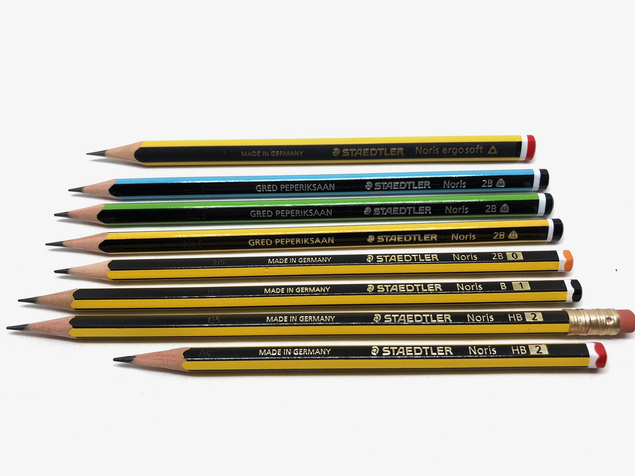 Pack of 5 Details about   5 x Staedtler Noris HB pencils Art Crafts Drawing Break-Resistant 
