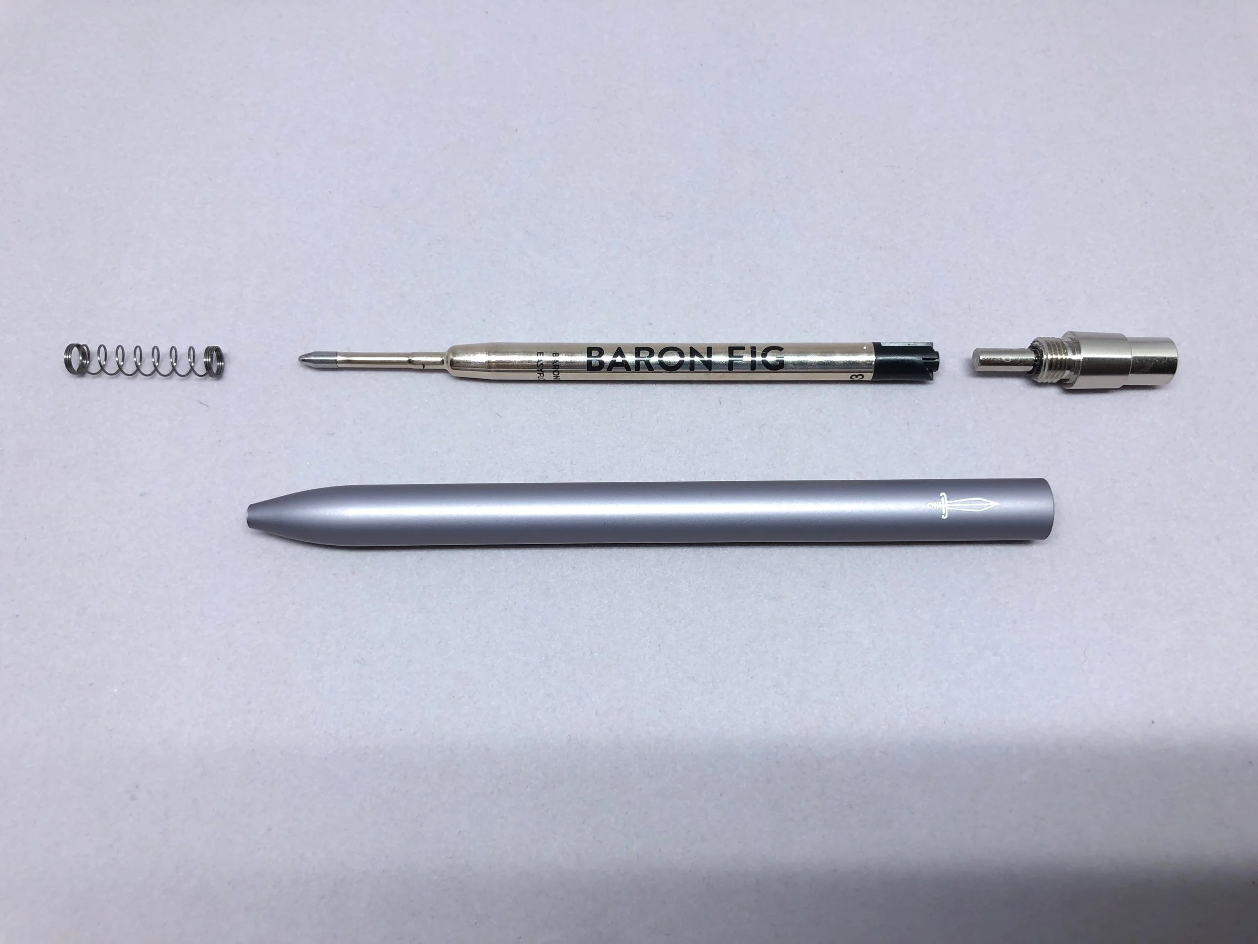 Stainless Steel Baron Fig Pen Review Squire Classic Pen