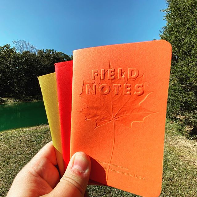 Took these three camping this weekend.
.
.
.
#fieldnotes #stationery #pocketnotebook