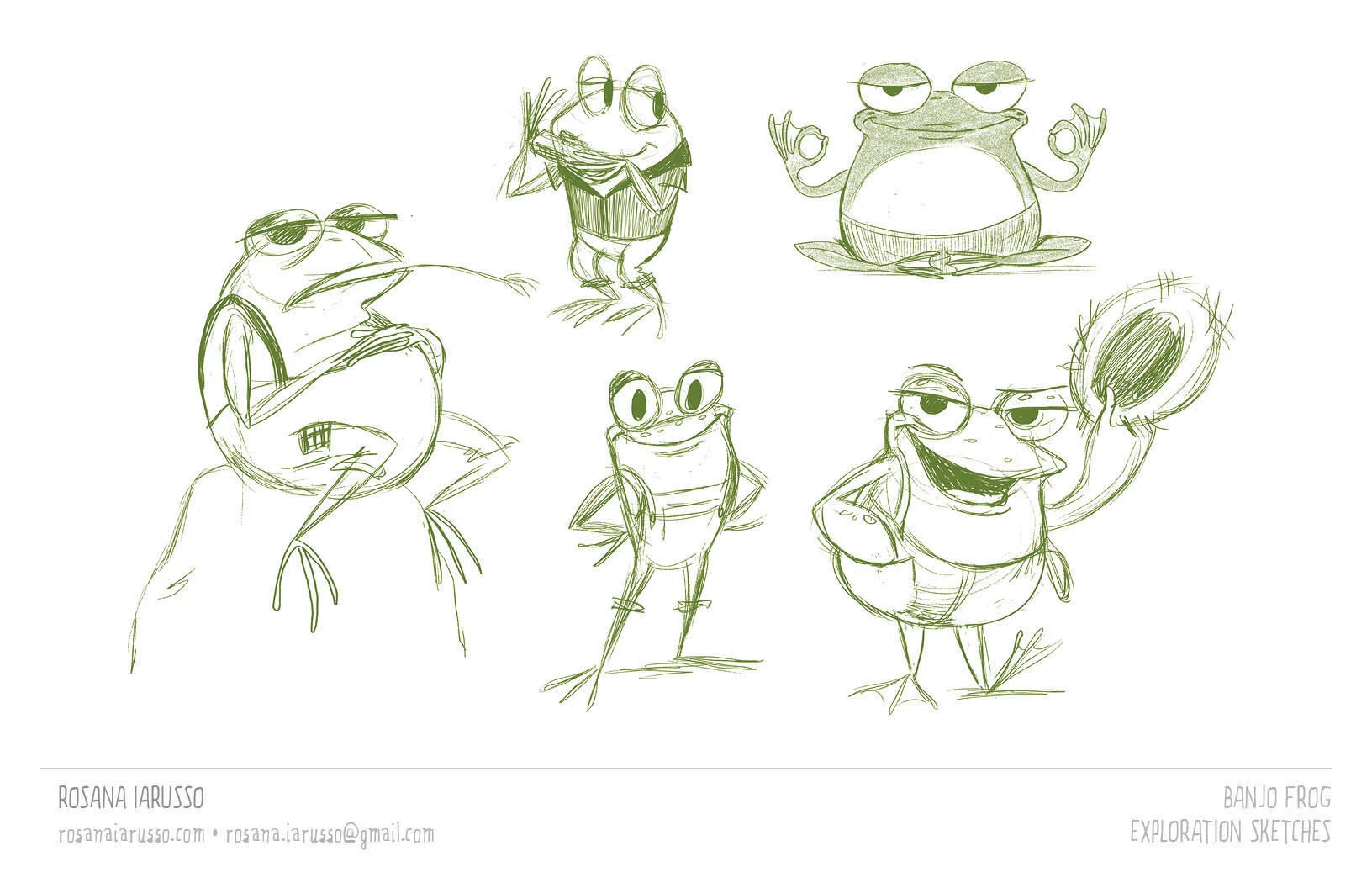 Rosana Iarusso Character Designer