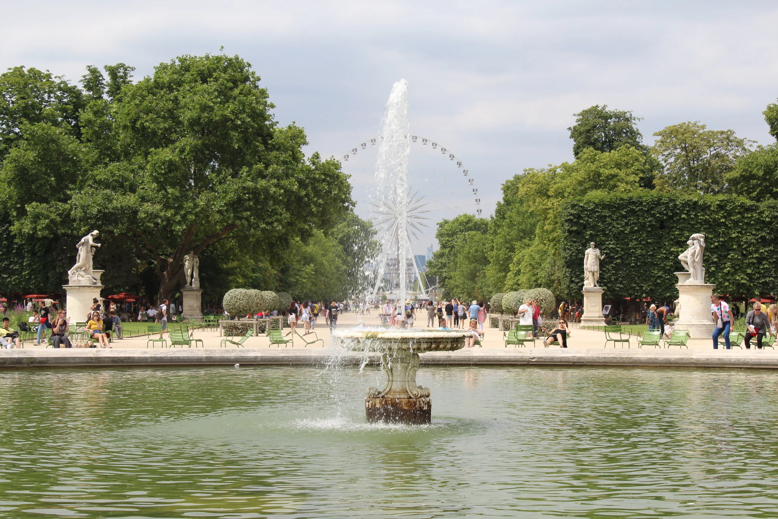 Walking the Tuileries