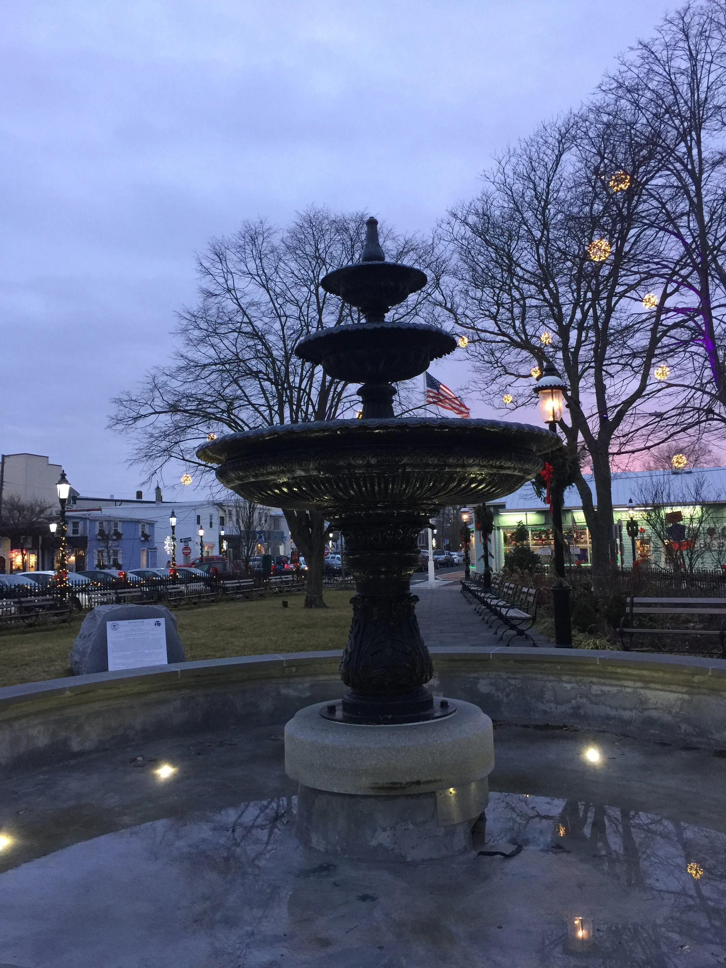 Rotary Park fountain