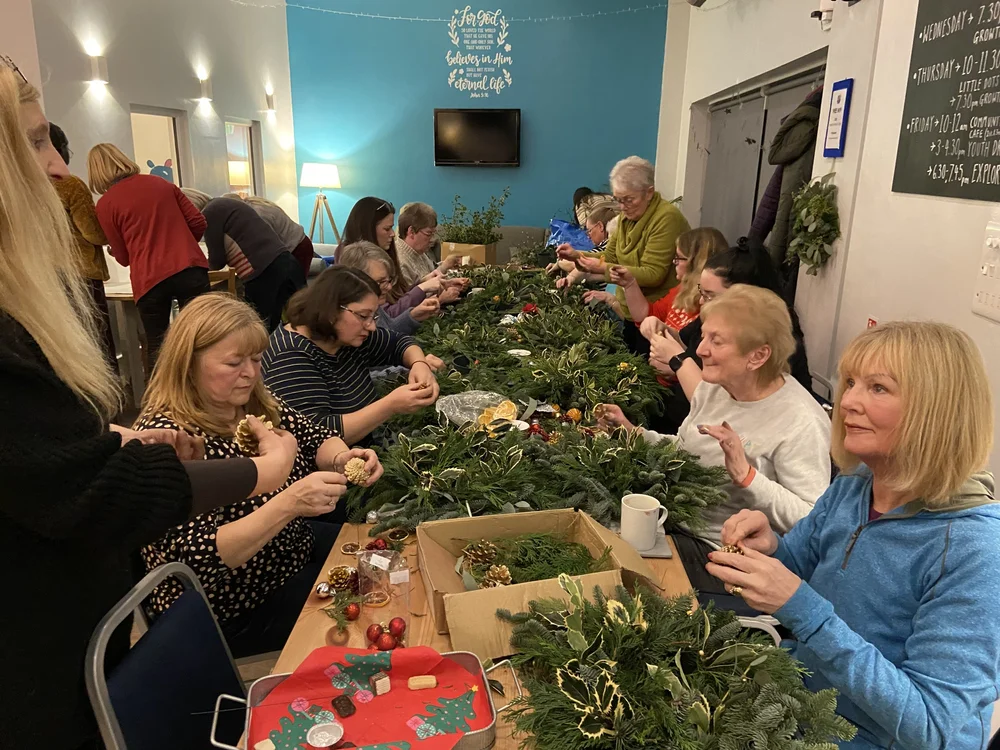 ladies-christmas-craft-night-hope-church-leeds