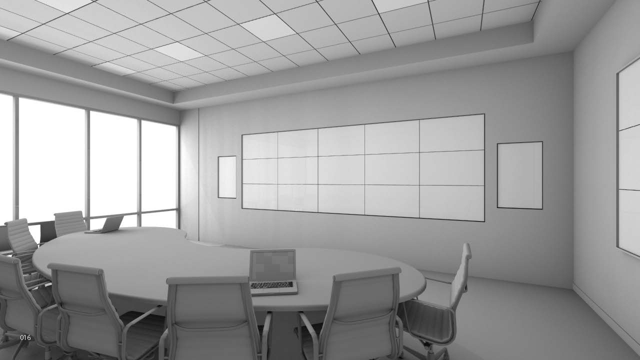 Initial rendering of the Digital Trading Room