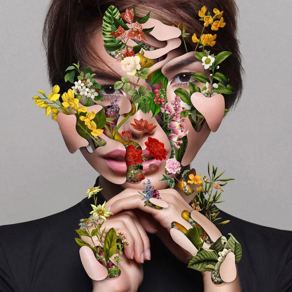 Flowerful Portraits By Marcelo Monreal Contemporary Art Curator Magazine