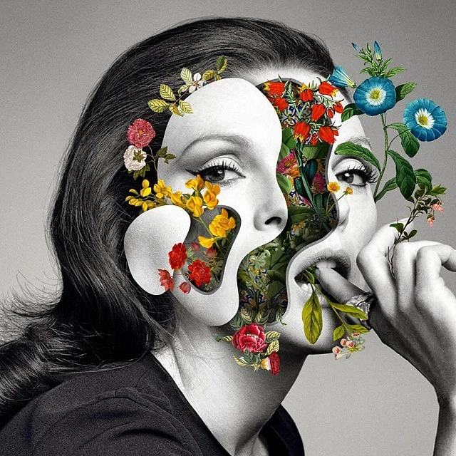 Flowerful Portraits By Marcelo Monreal Contemporary Art Curator Magazine