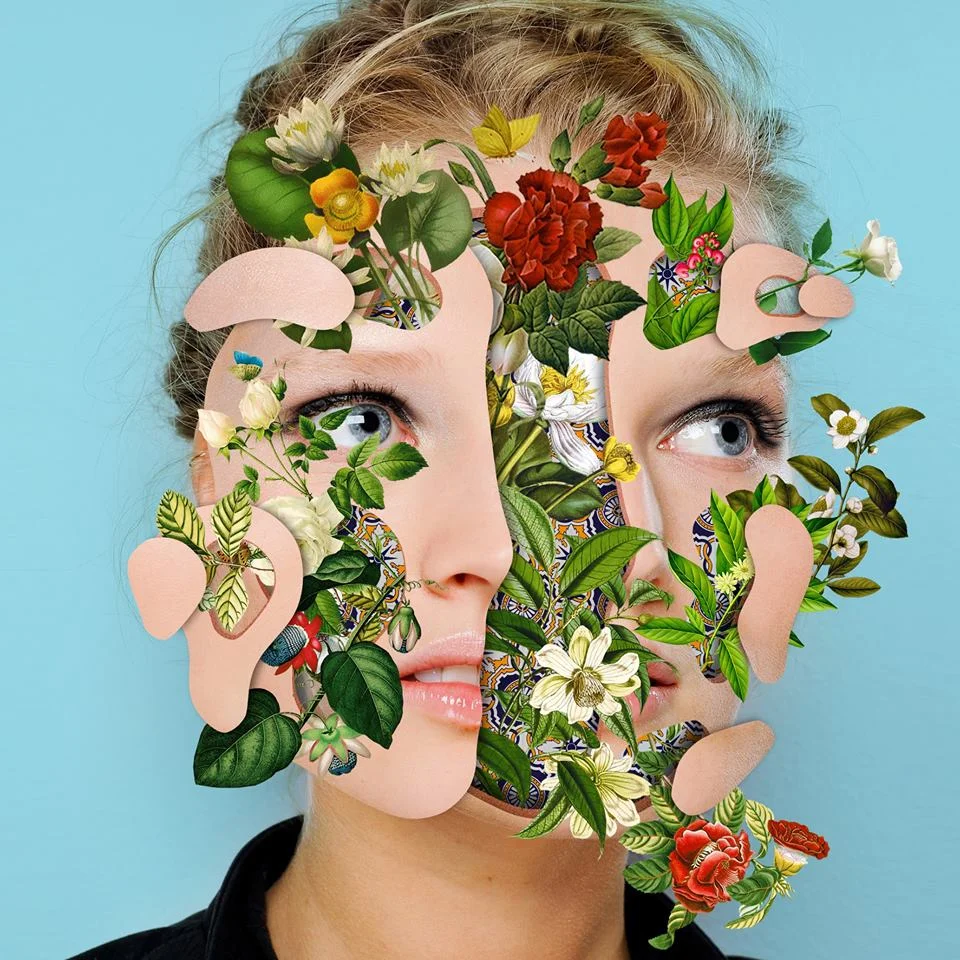 Flowerful Portraits By Marcelo Monreal Contemporary Art Curator Magazine