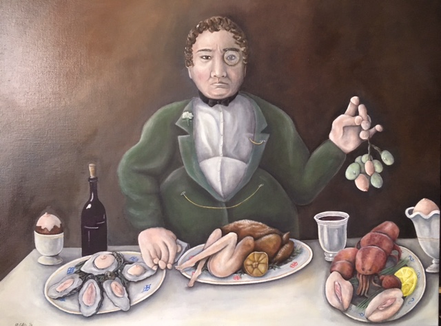 125 - 2016 'The Glutton' (63cm X 77cm).JPG