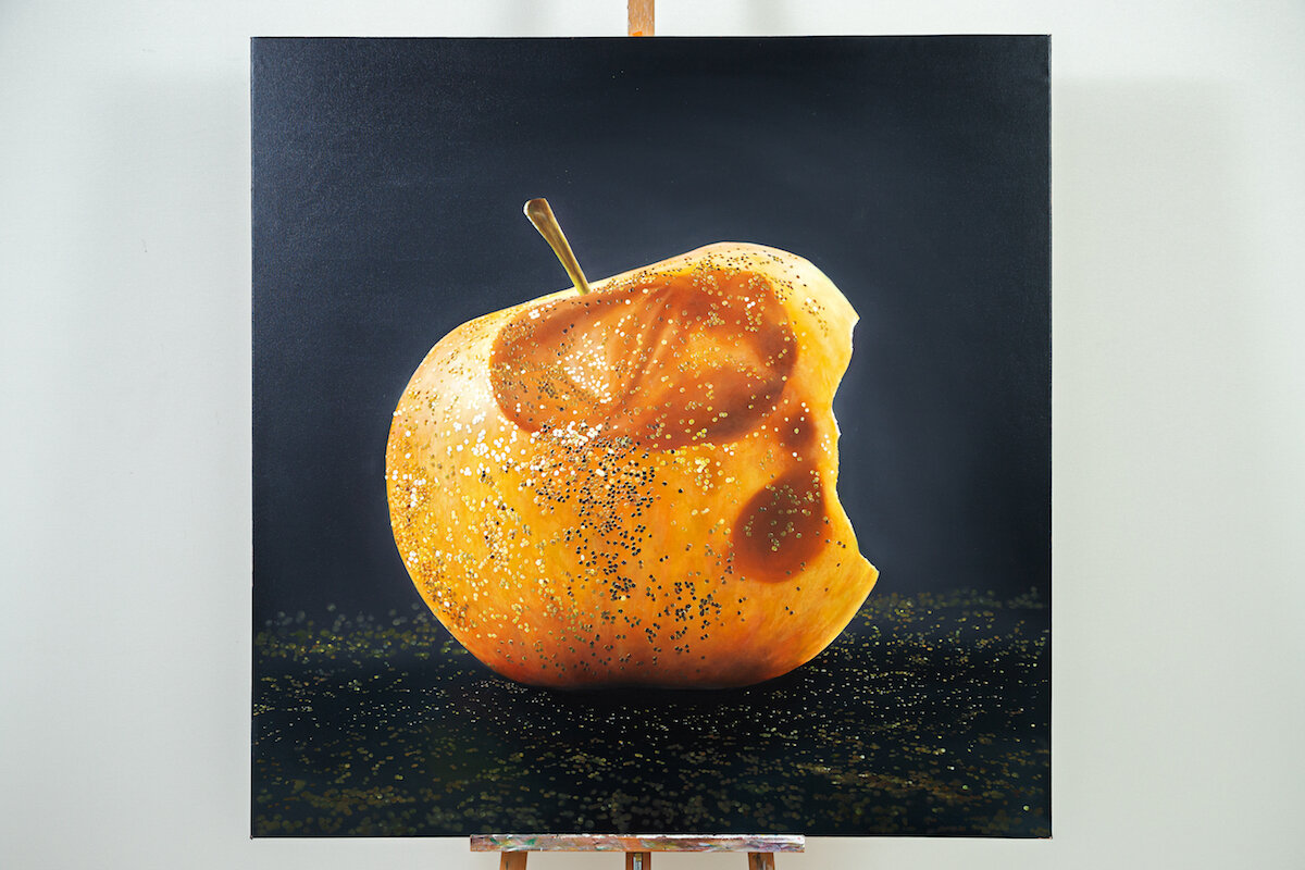 Apple, 120x120cm, canvas, oil, 2020.jpg