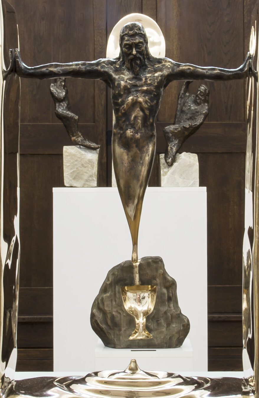 'Kenosis', bronze, 57/37/19cm