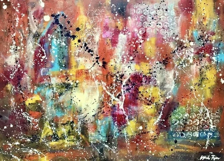 Vibration / Acrylic on Canvas / 64.5 cm x 89.8 cm