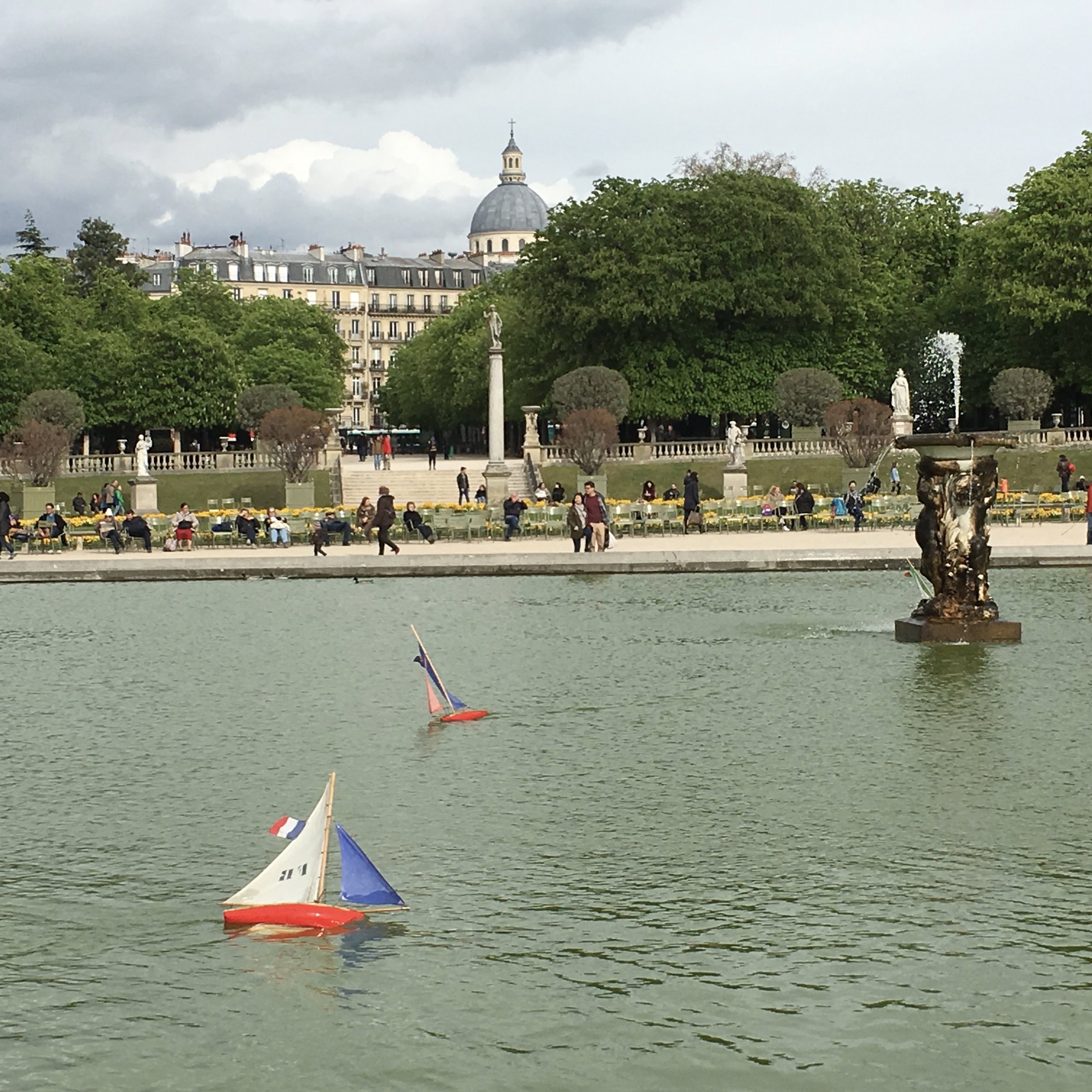 Toy Boats in the Luxembourg Gardens (Copy)