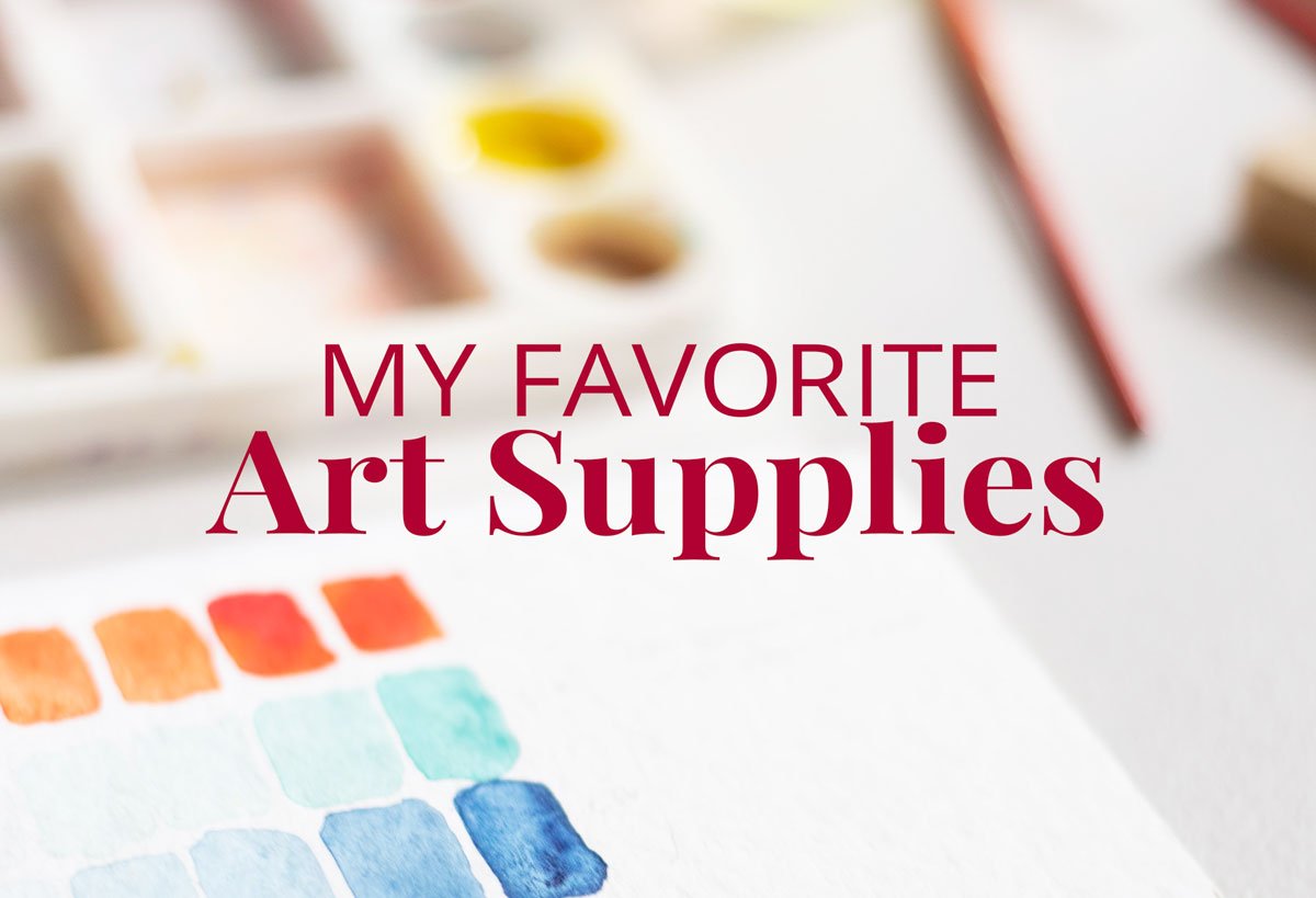 12 Art Supplies Every Artist Needs - I've Tested 'Em All — Anne LaFollette  Art