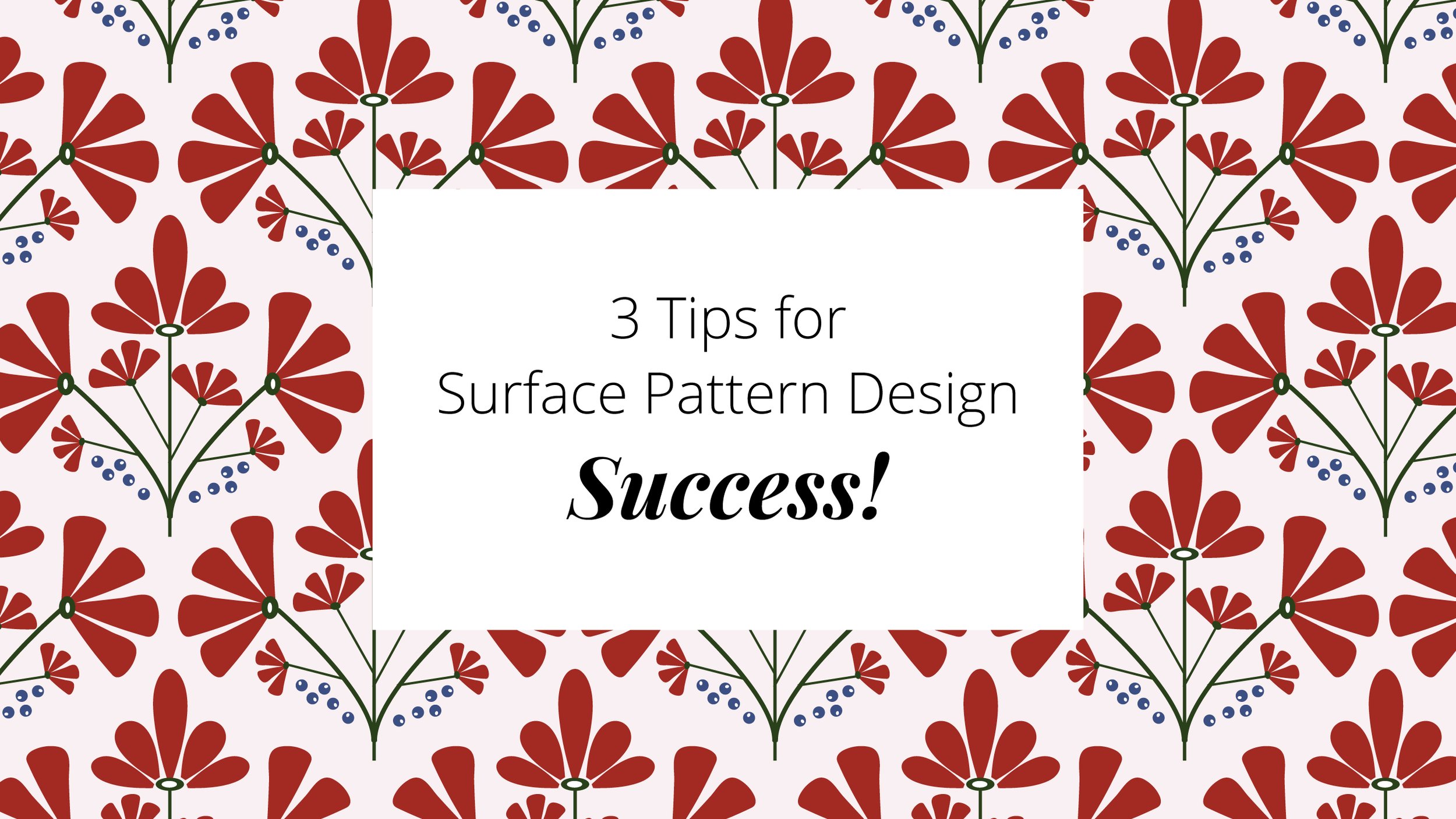 Tips for Commercial Success in Surface Pattern Design - Become a ...