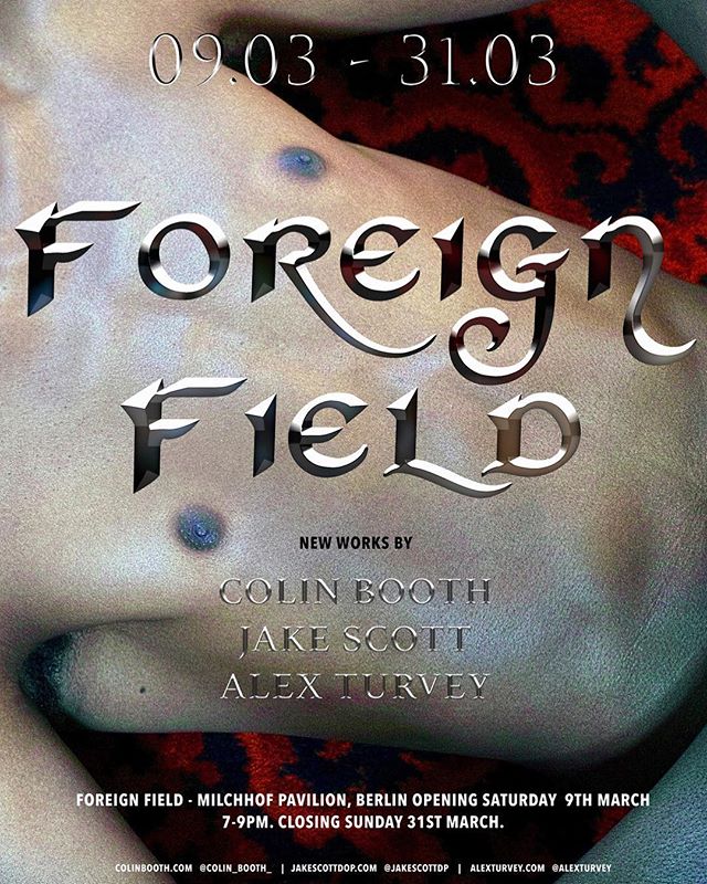 Excited to announce I will be exhibiting an excerpt from &lsquo;Hireth&rsquo; the evolving game/film I have been developing using @unitytechnologies as part of this extremely poignant show &lsquo;Foreign Field&rsquo; alongside new works from artist @