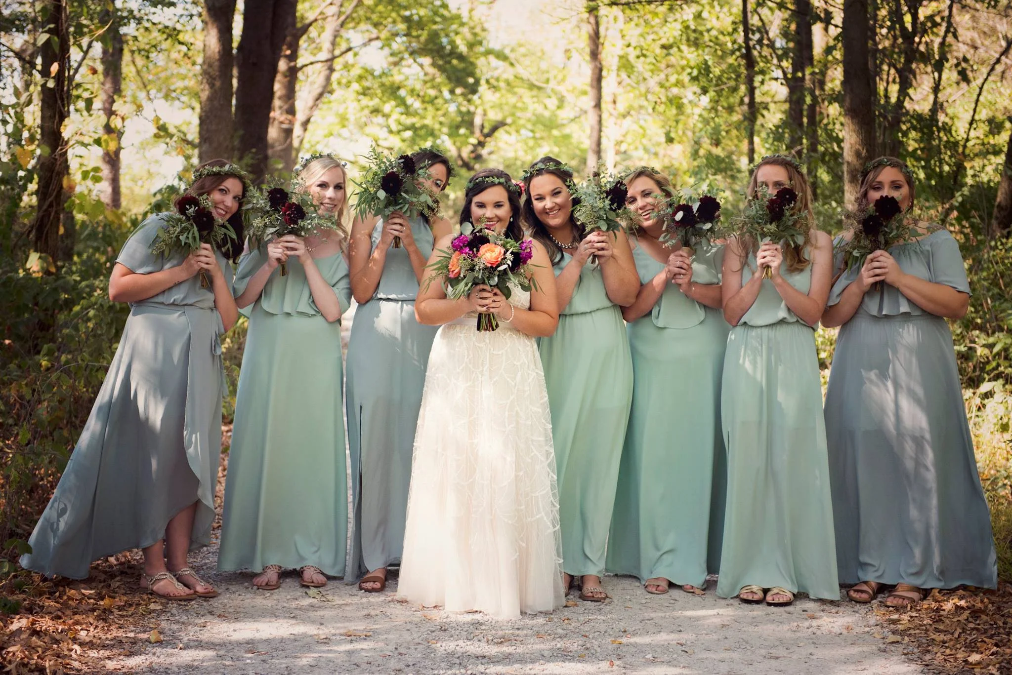 Hidden Hollow Barn Wedding Bouquets Boho Wedding.jpg