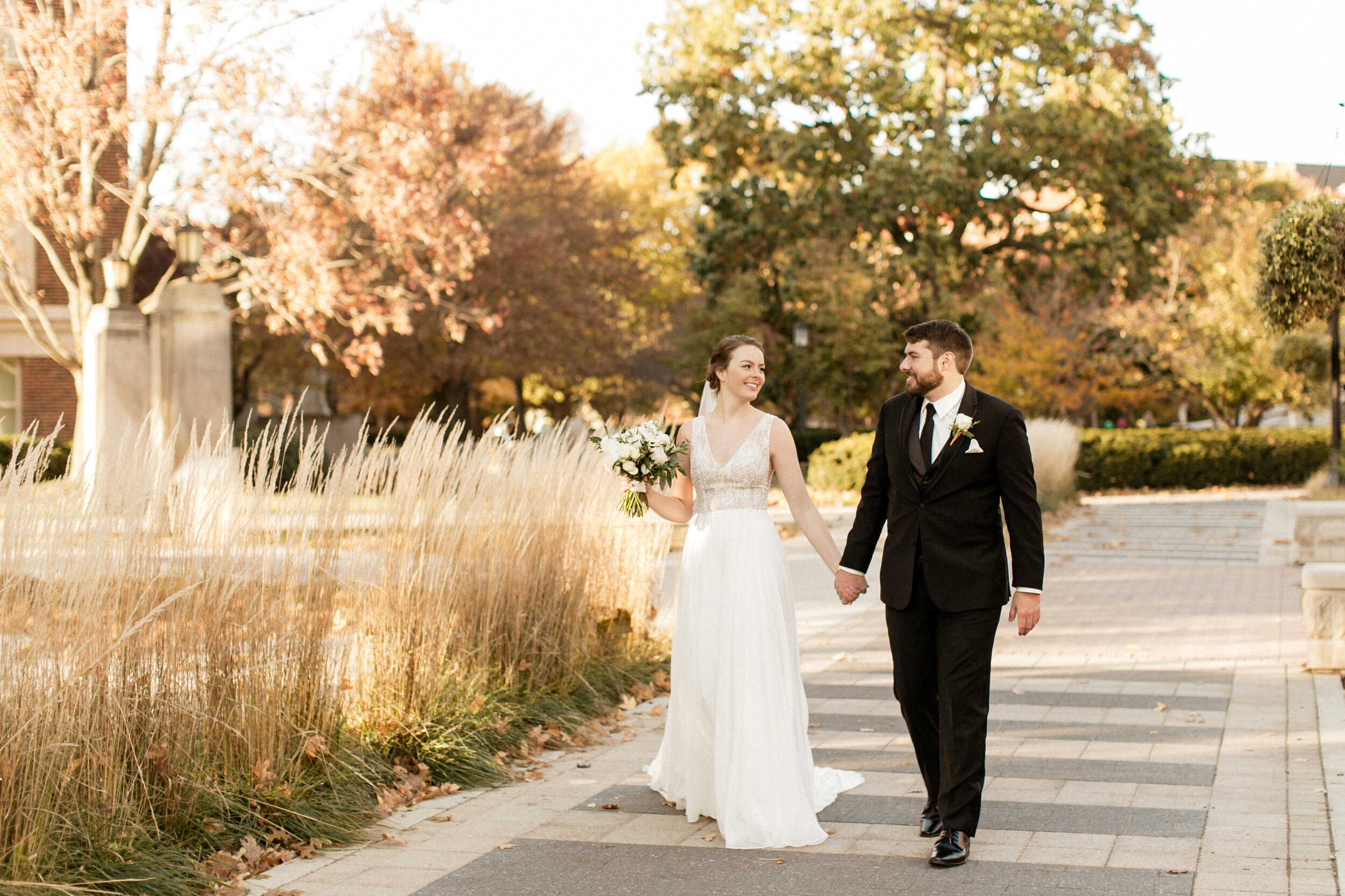 Purdue University Wedding — Honey & Sage Flower