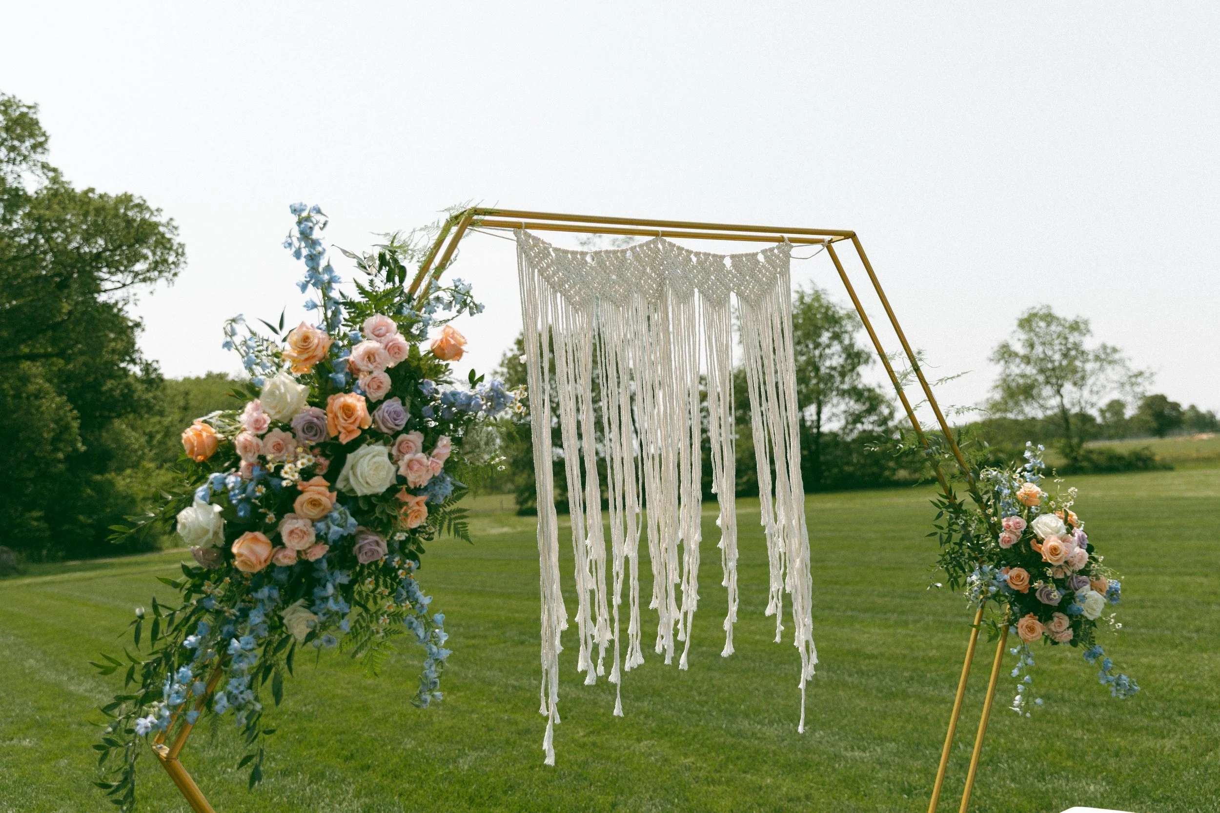 Hexagon Arch Spring Flowers.jpg