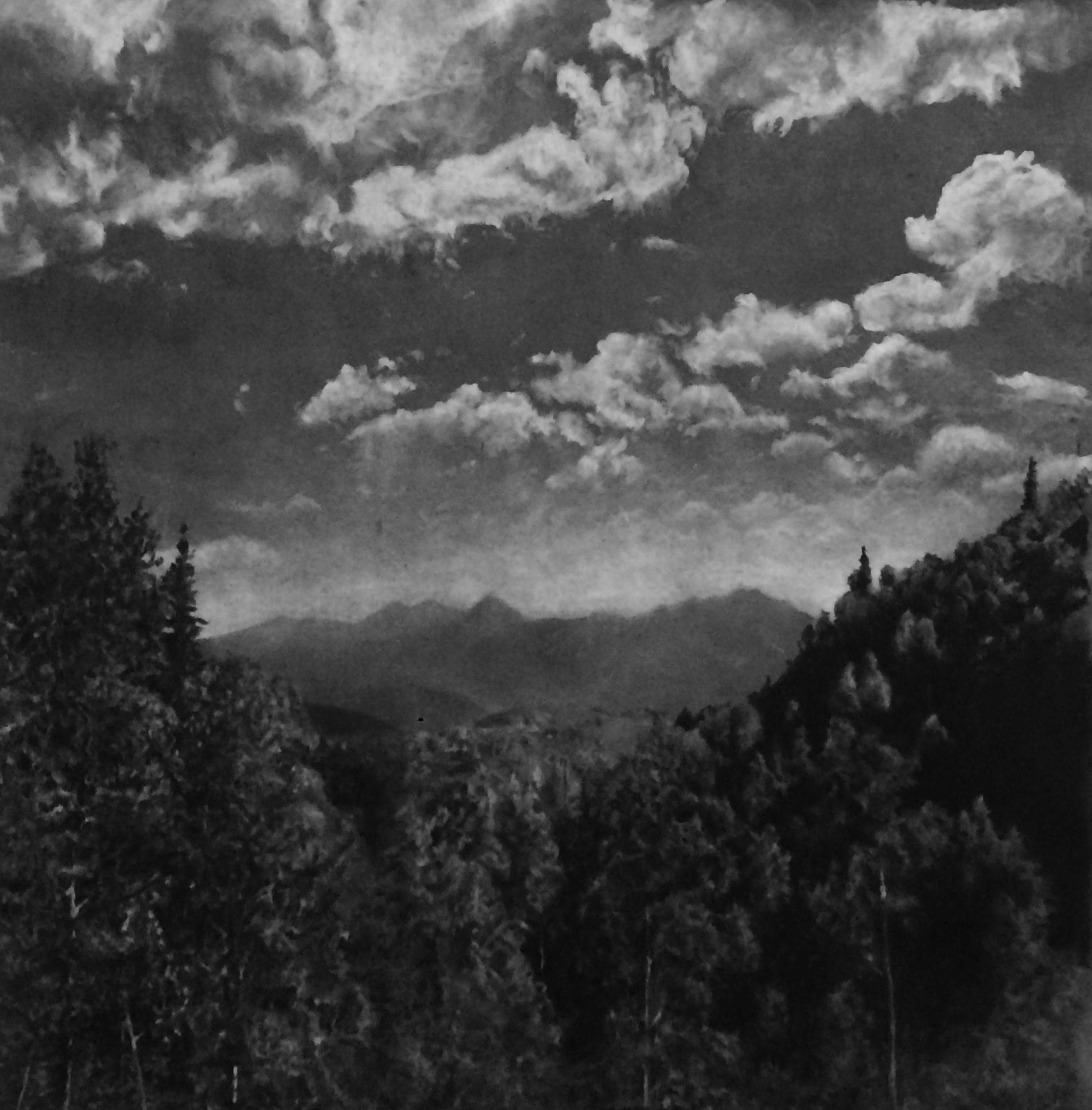 Cascade Peak From Guardsman Pass Summer