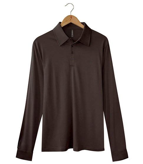 SILKSPUN LONG SLEEVE POLO SHIRT