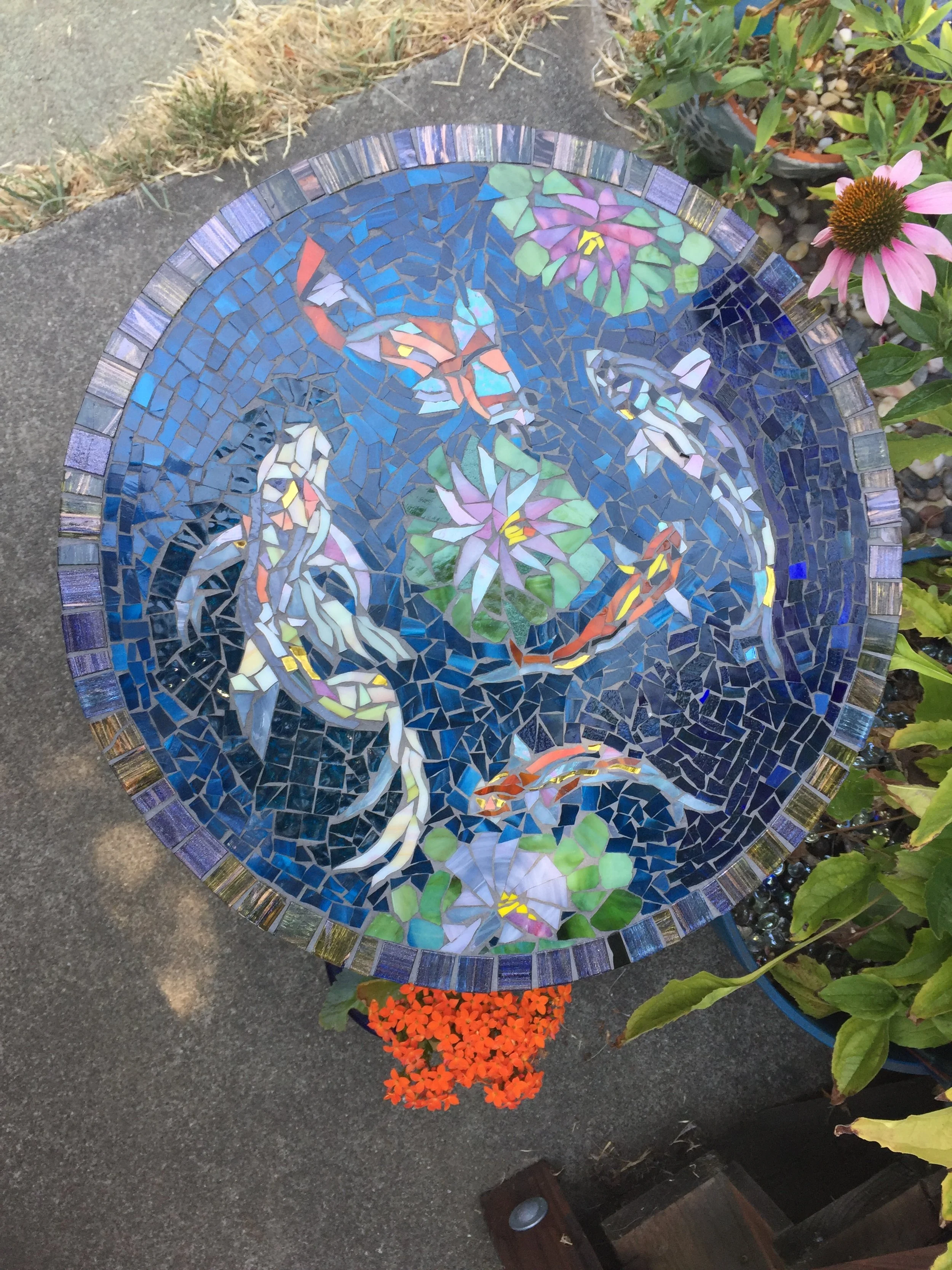 Mosaic Table Top - table top only you provide the table legs