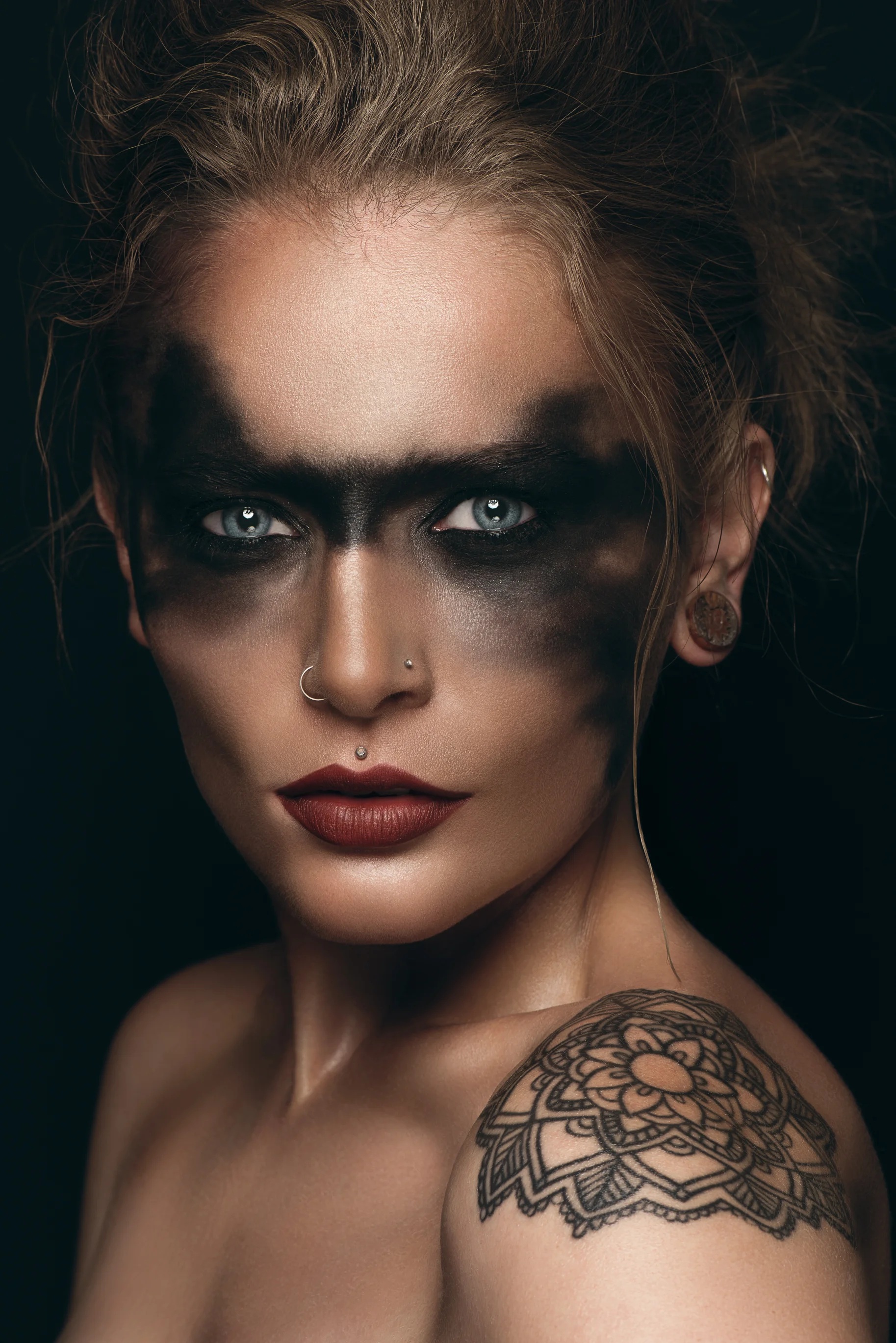 Warrior hair and makeup
