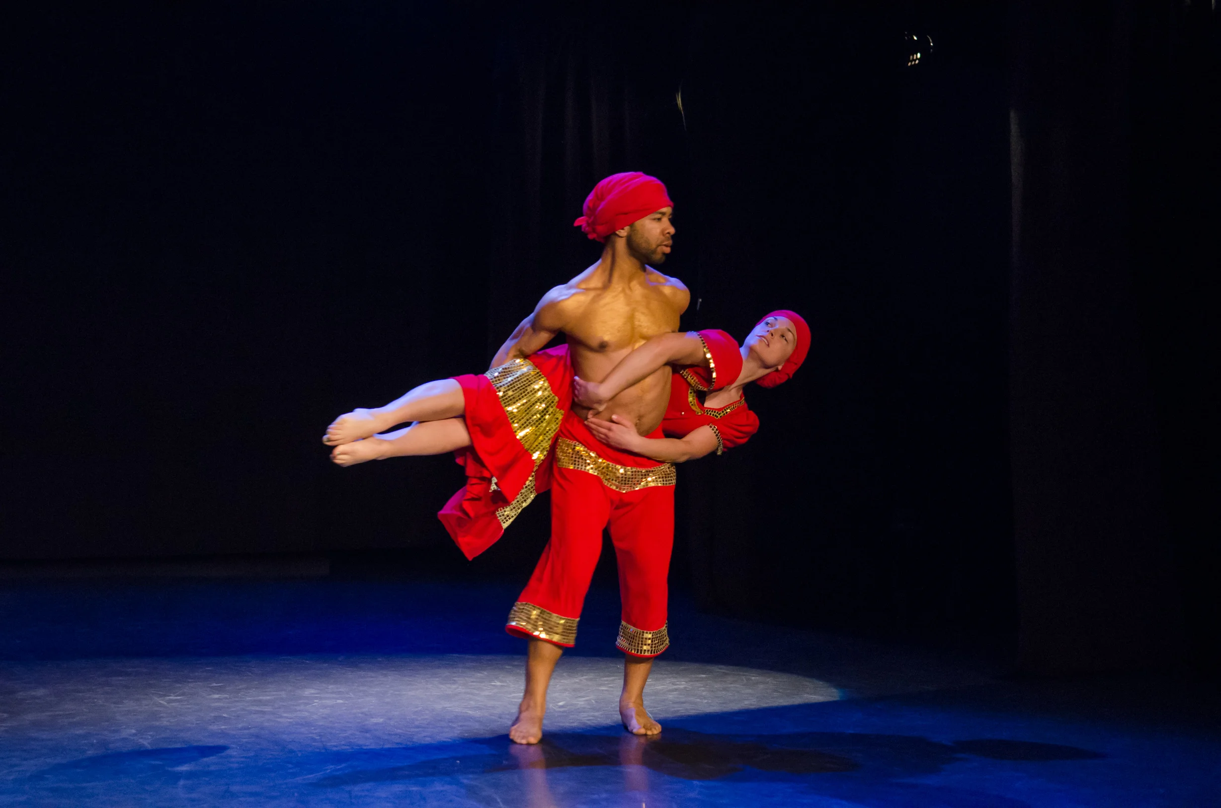  Dancer Meghan McGrath and former JAE dancer Corey Baker
