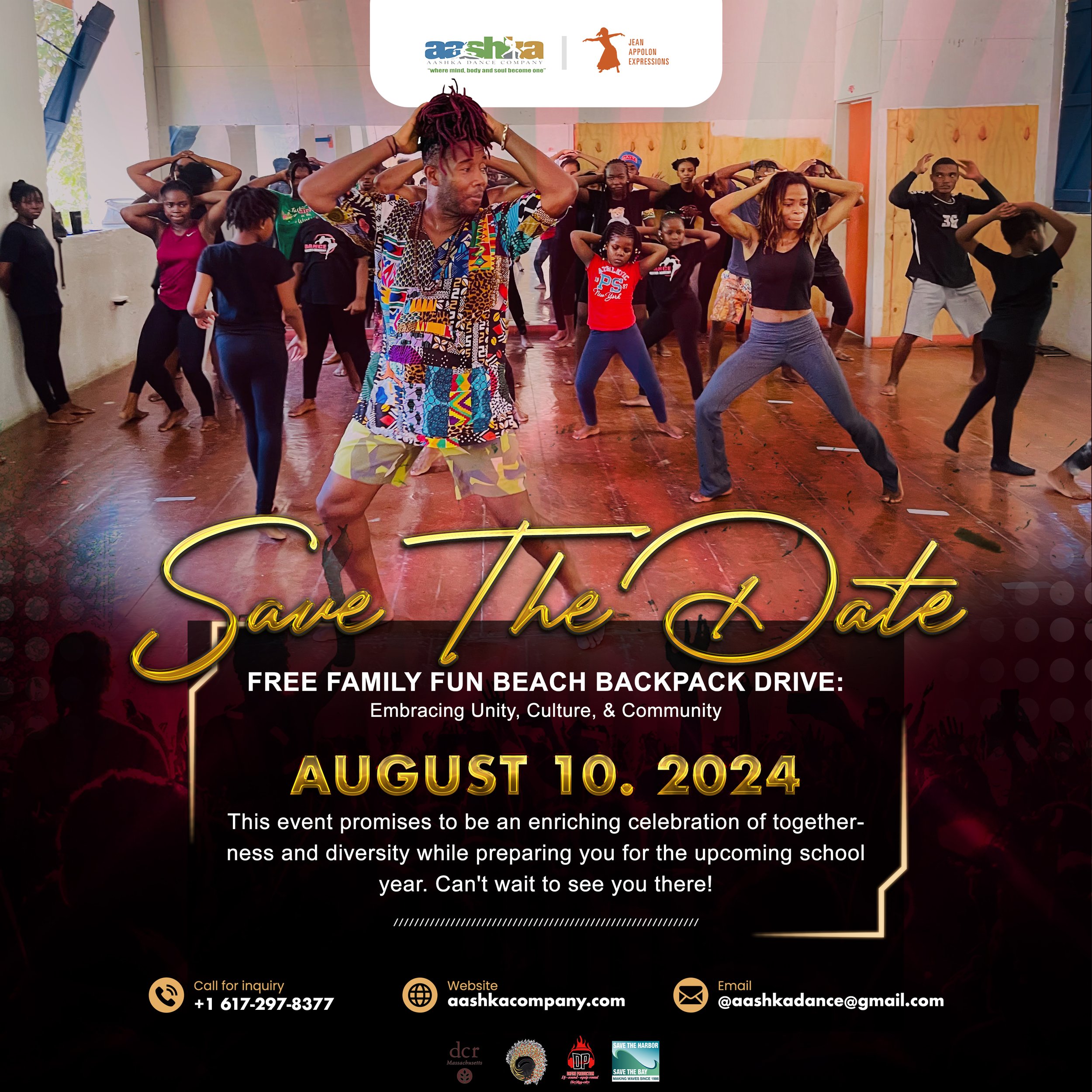 Free Beach Backpack Drive with Aashka Dance Company!