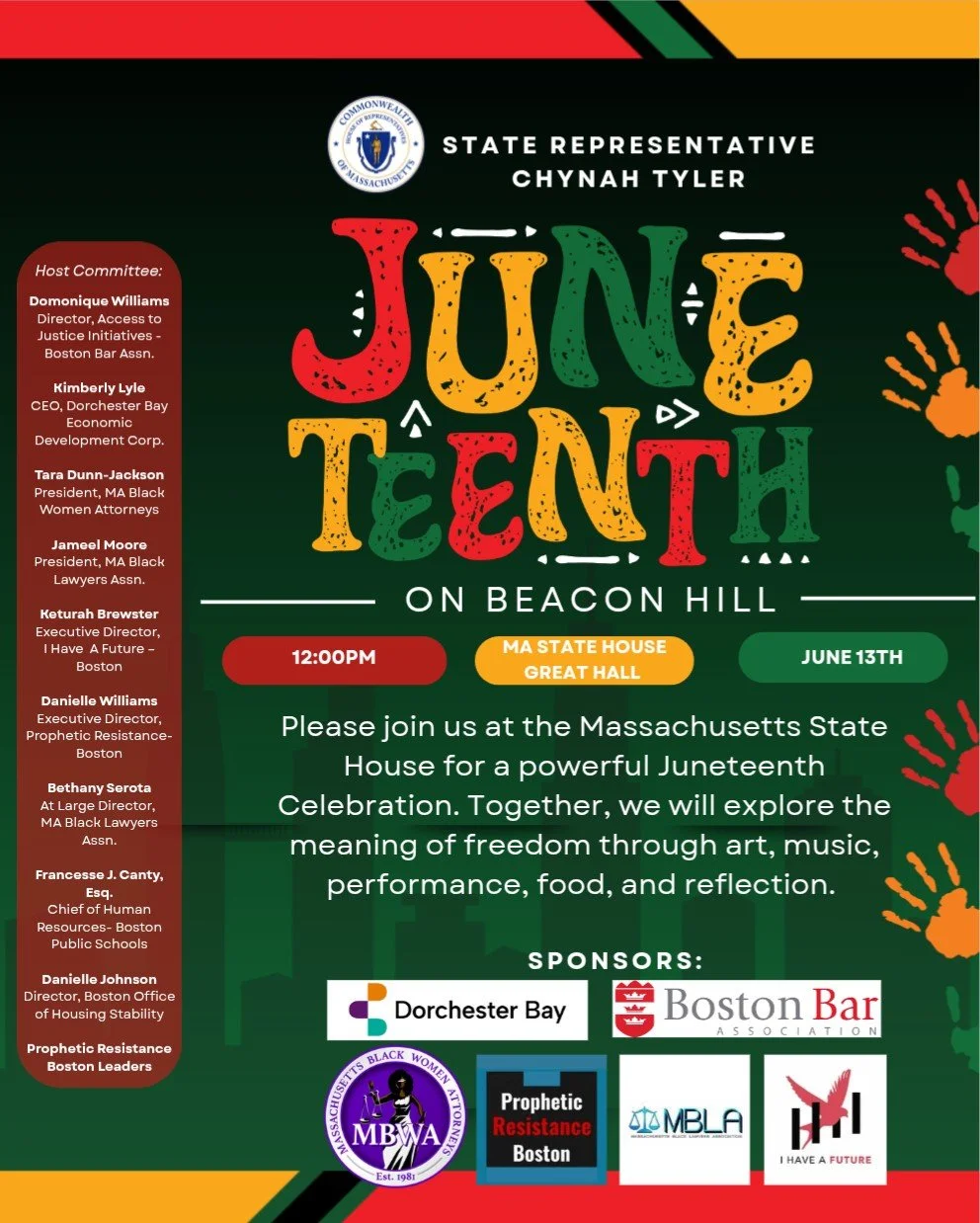 Juneteenth Celebration at the Massachusetts State House